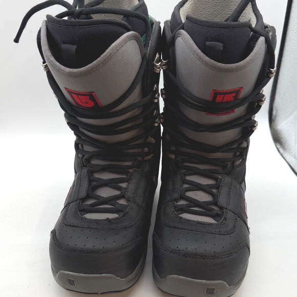 Burton Snowboard Boots Black Grey Red Mens 7.5 EU‎ 40.5 Winter Snow Gear shred main image 4